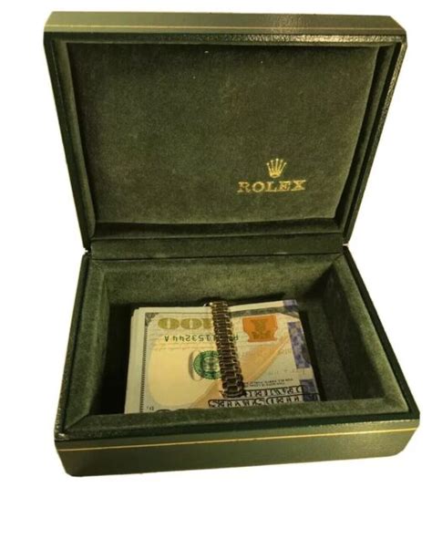 value of empty rolex box